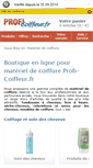 Mobile Screenshot of profi-coiffeur.fr