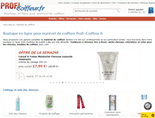 Tablet Screenshot of profi-coiffeur.fr
